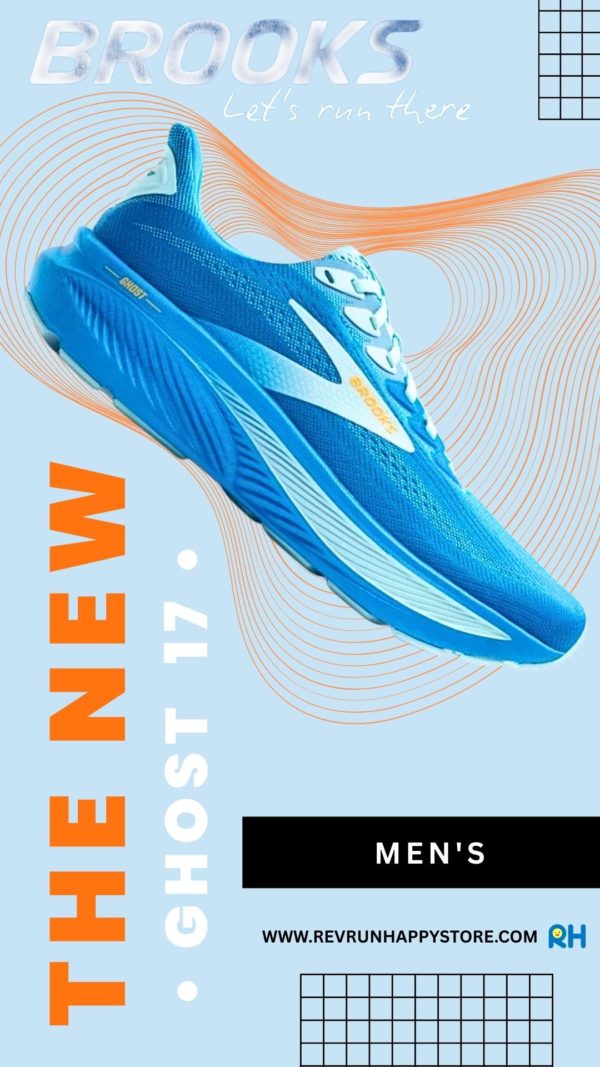 BROOKS GHOST 17 MEN [Blue]