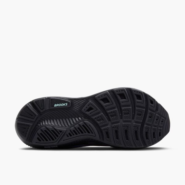 BROOKS GHOST 17 WOMEN (Wide D) [Black/Purple/Turquoise] - Image 6