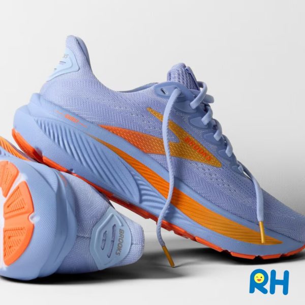 BROOKS GHOST 17 WOMEN [Blue Heron/Orange] - Image 2
