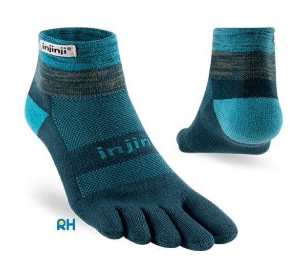 INJINJI Trail Midweight : Mini Crew (Midnight/Dark Green)