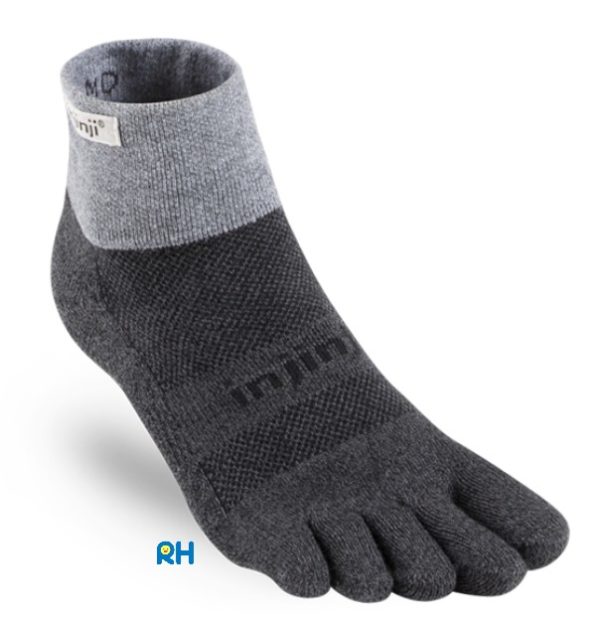 INJINJI Trail Midweight : Mini Crew (Coolmax Granite) - Image 2