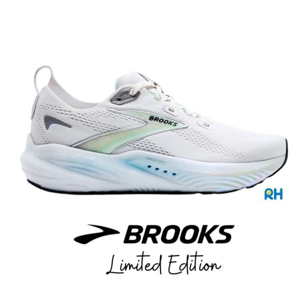 LIMITED EDITION : BROOKS GLYCERIN 22 (WOMEN) [Moonlight/Pearlized White/Bay] - Image 4