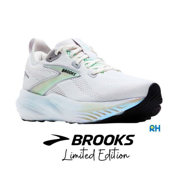 LIMITED EDITION : BROOKS GLYCERIN 22 (WOMEN) [Moonlight/Pearlized White/Bay] - Image 3