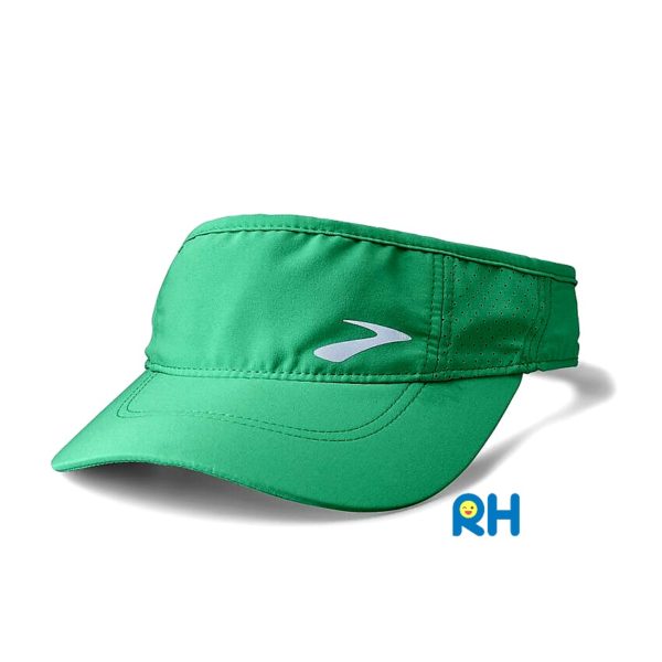 BROOKS Journey Visor [Emerald Green] (Unisex)