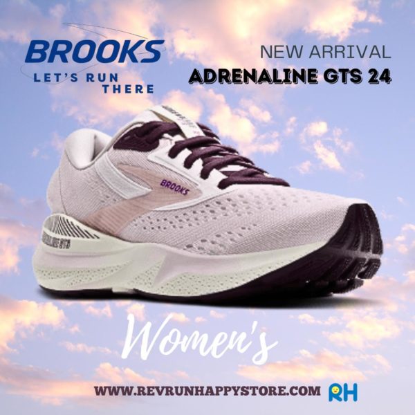 BROOKS ADRENALINE GTS 24 WOMEN [Orchid/Coconut/Purple] - Image 2