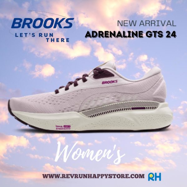 BROOKS ADRENALINE GTS 24 WOMEN [Orchid/Coconut/Purple] - Image 4