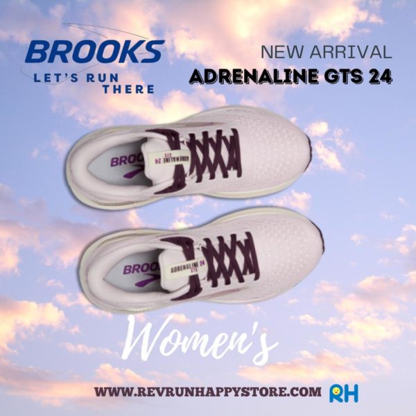 BROOKS ADRENALINE GTS 24 WOMEN [Orchid/Coconut/Purple] - Image 3