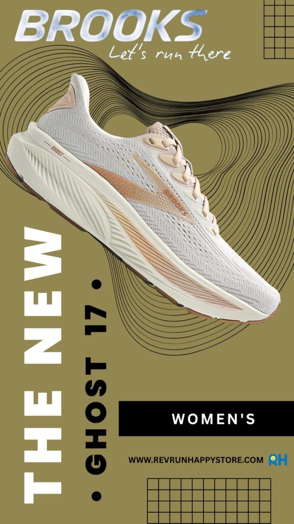 BROOKS GHOST 17 WOMEN [Cream/Gold]