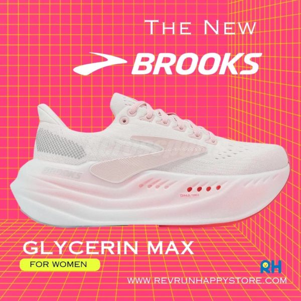 BROOKS GLYCERIN MAX (Women) [Pale Pink]