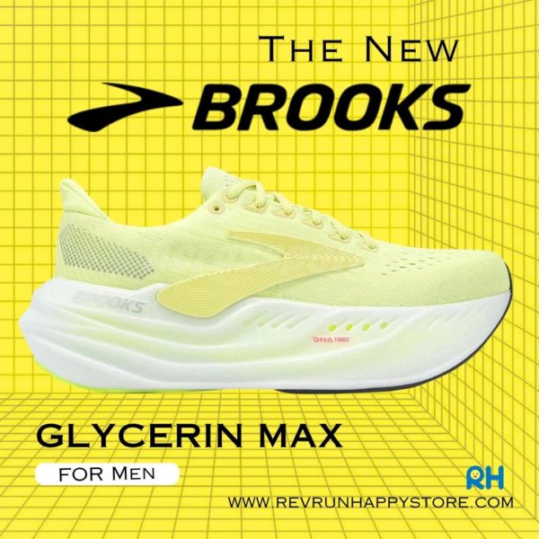BROOKS GLYCERIN MAX (Men) [Pale Yellow]