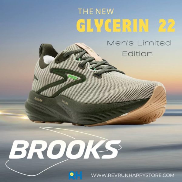 LIMITED EDITION : BROOKS GLYCERIN 22 (MEN) [Olive Green/Beetle] - Image 2
