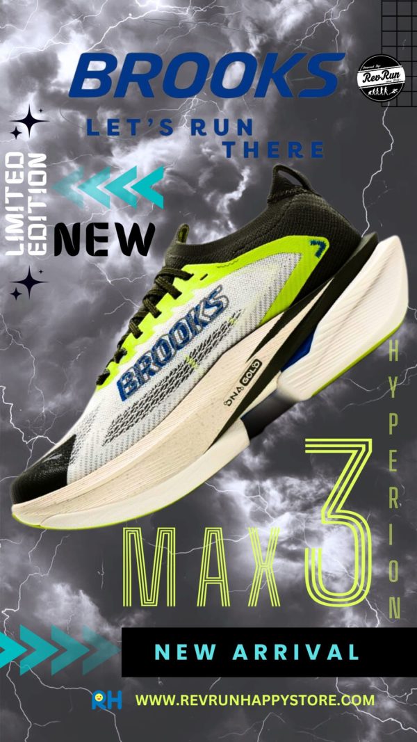 LIMITED EDITION : BROOKS HYPERION MAX 3 [MEN]