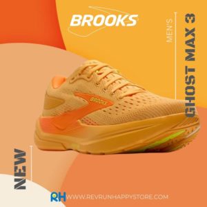 BROOKS GHOST MAX 3 (MEN) [Shocking Orange]