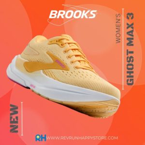 BROOKS GHOST MAX 3 (WOMEN) [Apricot/Super Pink]