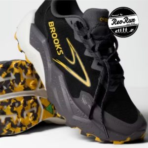 BROOKS CALDERA 8 (MEN) [Black/Rabbit/Zest]