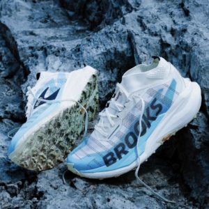 BROOKS CASCADIA ELITE (Unisex) [StarWhite/Bluefish/Blk]